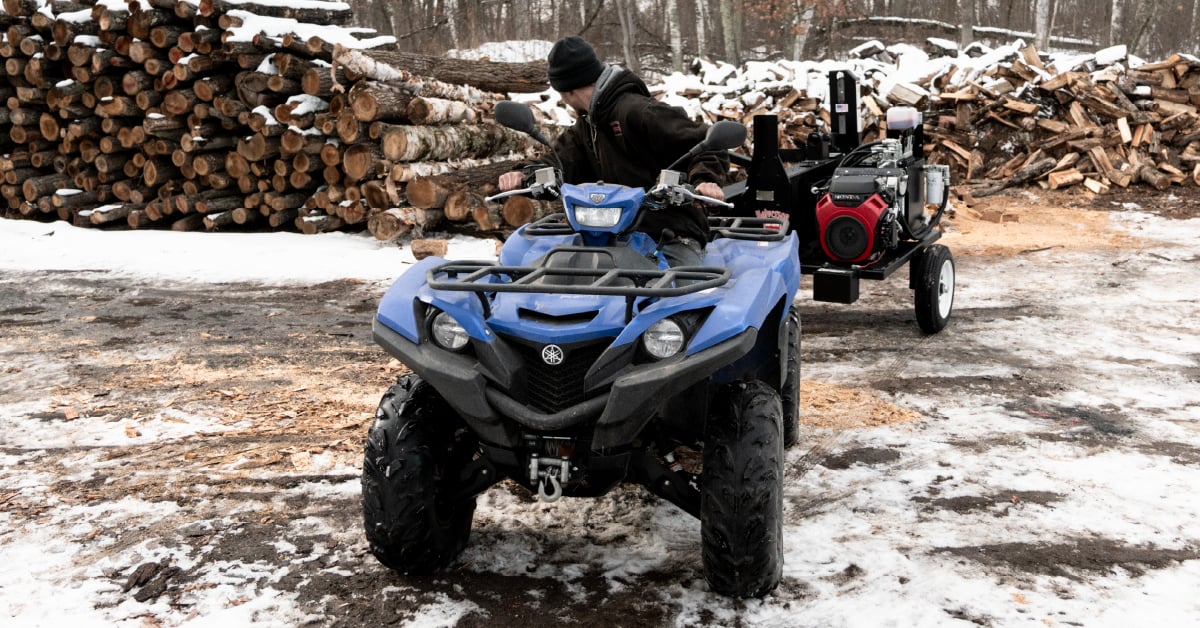 halverson-firewood-processor-trailer-mount-on-ATV