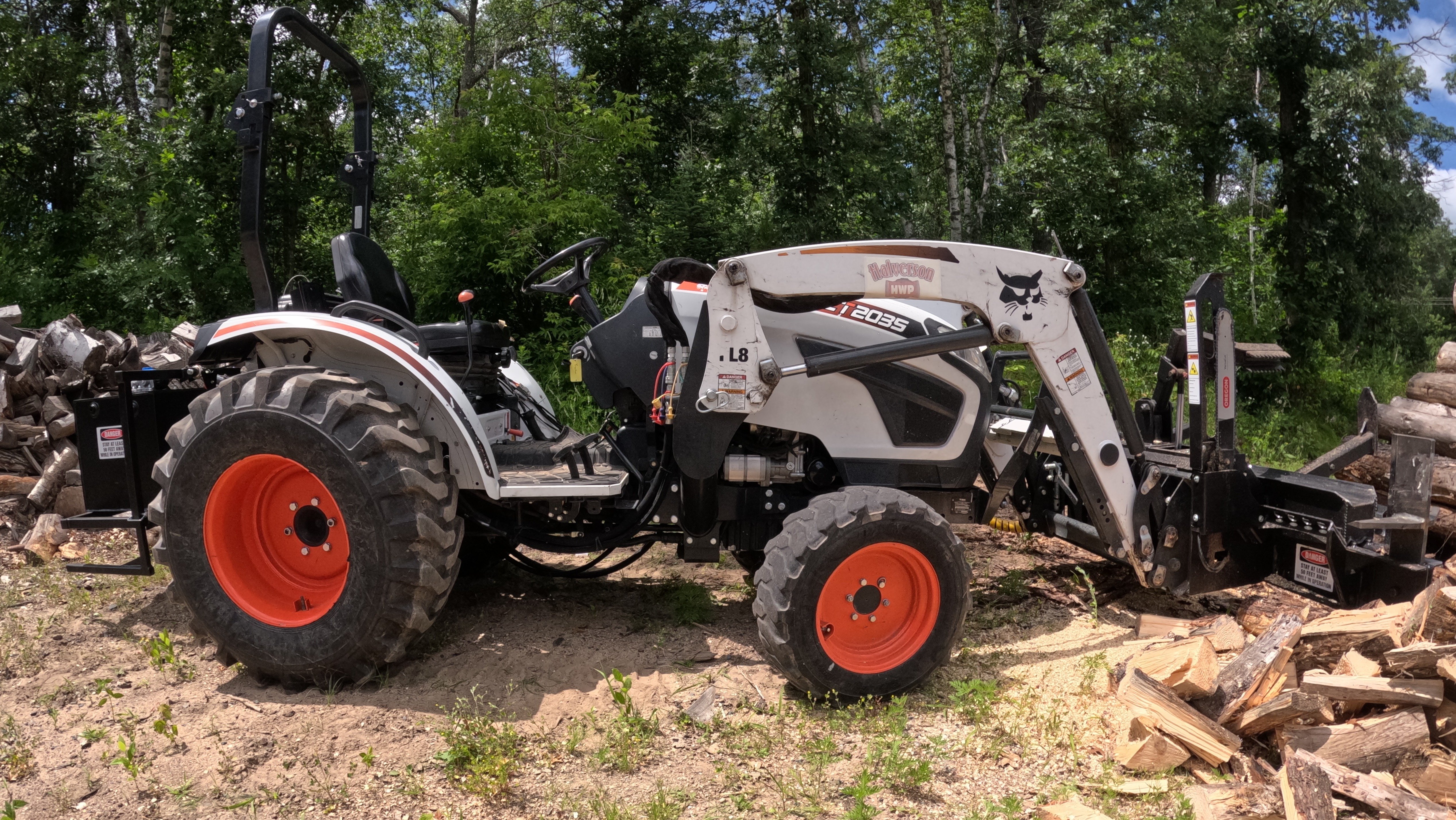 firewood processor for tractor