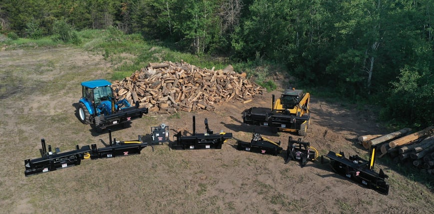 Types of firewood processor attachments | Halverson Wood Products